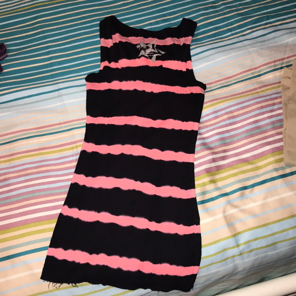 nollie striped tank top